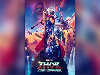 ⚡ Thor: Love and Thunder actors animation armor chris hemsworth color corrections goats hammer horse jane foster lightning marvel mountains movie thor thunderbolt vfx video editing visual effects waterfalls weapon