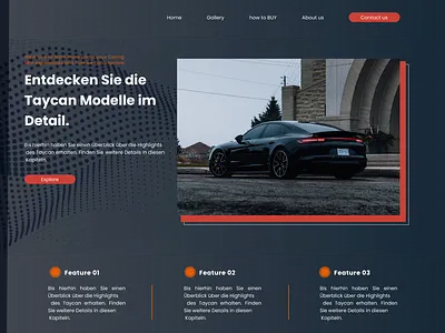 Car Gallery Hero Section woocomerce