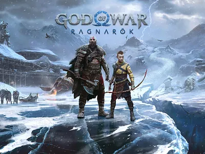 ❄ God of War: Ragnarök 3d animations characters clouds cutouts fire godofwar gow ice mountains northern ragnarok snow thunder vfx video editing videogame visual effects weapons wolves