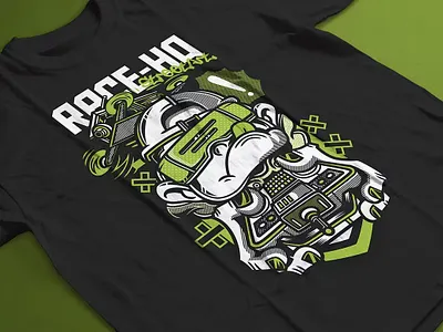 Race HQ T-Shirt Design Template 3d animation apparel branding clothing design graphic design graphics for t shirt designs illustration logo t shirt t shirt design t shirt designs t shirts t shirts design t shirts designs t shirts with designs tshirt tshirt with design tshirts