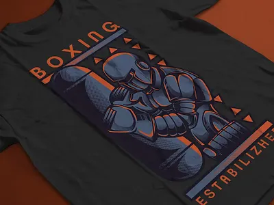 Robo Boxing T-Shirt Design Template apparel branding clothing graphic design graphics for t shirt designs logo t shirt t shirt design t shirt designs t shirts t shirts design t shirts designs t shirts with designs tshirt tshirt with design tshirts