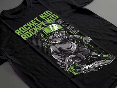 Rocket Kid T-Shirt Design Template abstract apparel clothing design graphics for t shirt designs illustration mockup realistic t shirt t shirt design t shirt designs t shirts t shirts design t shirts designs t shirts with designs tshirt tshirt with design tshirts