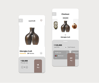 African crafts store mobile app appdesign craftstore creativedesign creativeinterface dailyui dailyux designinspiration designthinking ecommerceapp interaction interface mobiledesign productdesigner ui uicreative uiinspiration uimobile uiux uxapp uxinfluencer