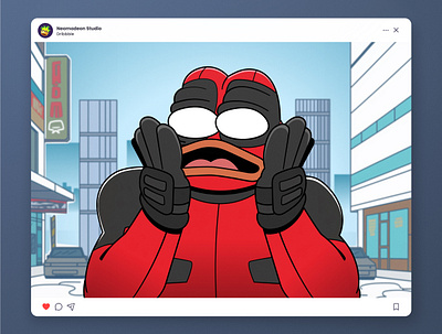 PEPE Meme: Movie "Deadpool" (Poster art 3) 2d art character design comics cute deadpool hero illustration line marvel meme movie pepe poster ryan reynolds superhero vector wade wilson wolverine xmen