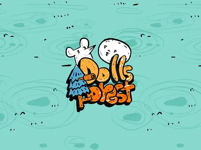 DollsForest Game Logo character design game illustration logo