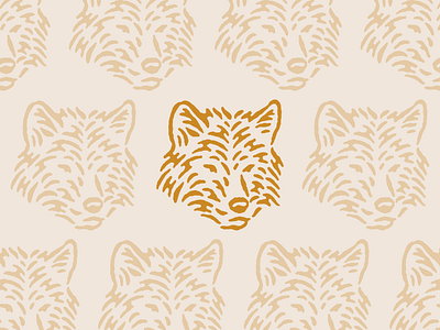 Wolf badge branding design graphic design hand drawn illustration logo vector vintage