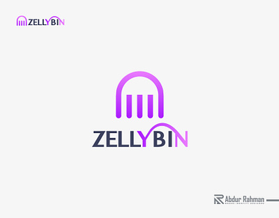 Zellybin E-Commerce Brand Logo Design 3d logo abstract app icon brand identity design branding clothing logo creative logo e commerce logo gradient graphic design logo ideas logo maker logo youtube mark presentation symbol typographi unique logo zellybin logo zellyfish logo