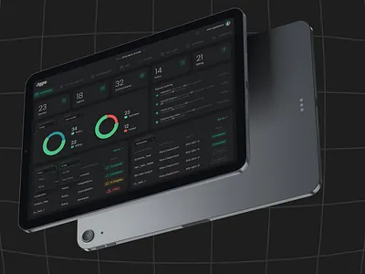 Dashboard design for Aggne branding clean design illustration minimal mordern ui ux
