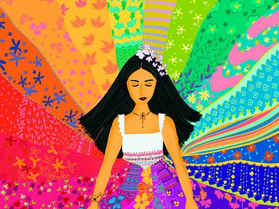 Seek the magic within 💕 colorful design illustration illustrator