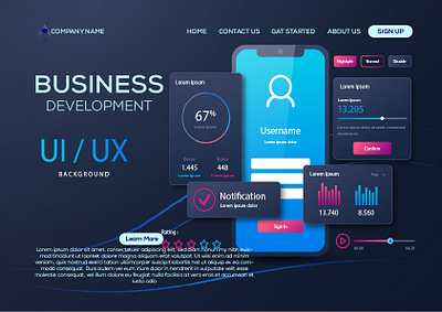 Modern Abstract Background| UI UX Background Design backgroundfotomurah graphic design