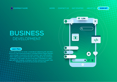 Modern Abstract Background| UI UX Background Design backgroundfotomurah