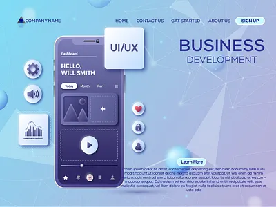 Modern Abstract Background| UI UX Background Design backgroundfotomurah graphic design