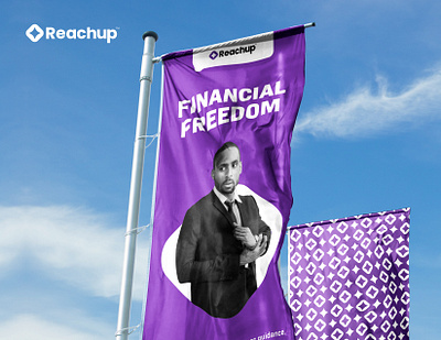 Reachup Logo & Visual Identity logo