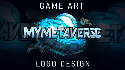 Game Logo - My Metaverse branding design game logo graphic design illustration logo logo design ui