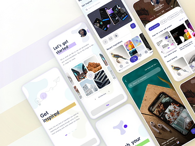 Get inspired agency app branding design inspiration mobileapp ui ux
