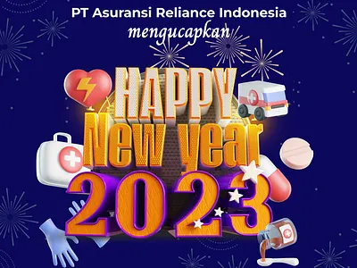 New Year Greeting Card 3d 3ddesign graphic design greeting card illustration new year card vector