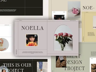 Noella Presentation Template annual business clean corporate download google slides keynote pitch pitch deck powerpoint powerpoint template pptx presentation presentation template project report slidemaster slides template web