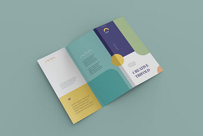 Trifold Browshure Mockup 2023 annual annual report brochure 2023 business business brochure business trifold clean flat fold ide indesign information multipurpose product report simple trifold trifold brochure trifold mockup