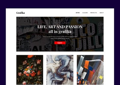 Grafika identity & website branding design graphic design logo ui ux