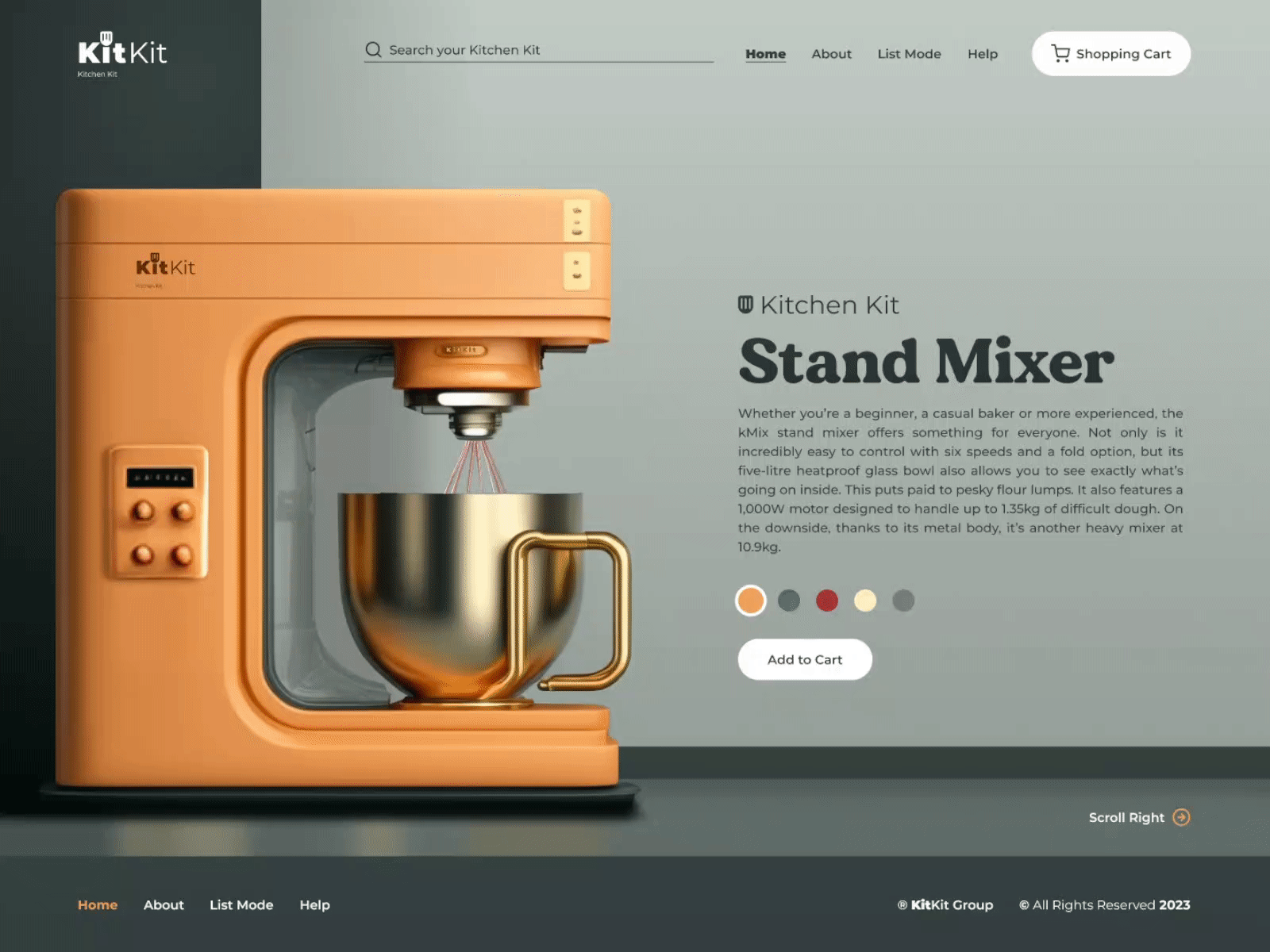 KitKit - Kitchen Kits company landing page creativewebdesign dribbble dribbbleshot graphicdesign homecooking innovativekitchen kitchenappliances kitchenelectronics kitchengadgets kitchentable landingpage luxurykitchen onlinestore productdesign scrollingdesign smartkitchen userexperience userinterface uxdesign webdevelopment