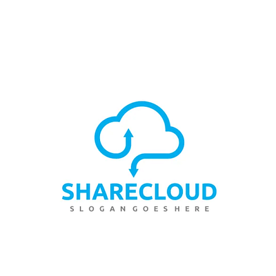 Share Cloud Logo animation branding design graphic design illustration logo ui