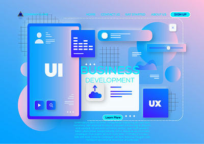 Modern Abstract Background| UI UX Background Design backgroundfotomurah graphic design