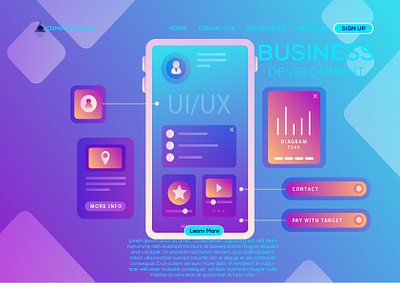 Modern Abstract Background| UI UX Background Design backgroundfotomurah graphic design