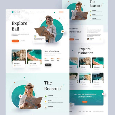 Travel Agency Website Design branding design elementor graphic design illustration landing page responsive design web design wordpress website