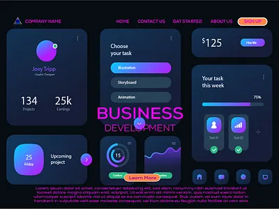 Modern Abstract Background| UI UX Background Design backgroundfotomurah graphic design