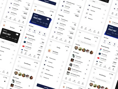 E-Wallet mobile design ui uiux user experience user interface ux