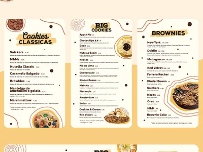IG Menu Design branding ed graphic design