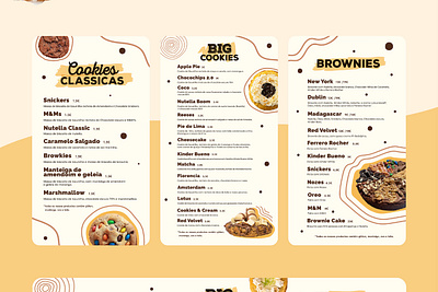 IG Menu Design branding ed graphic design