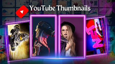 YouTube thumbnail dribbble graphic design illustration thumbnail thumbnails design youtube