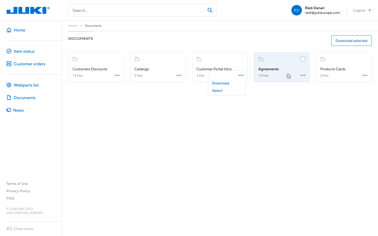 Customer Portal in a global manufacturing company by Autentika on Dribbble