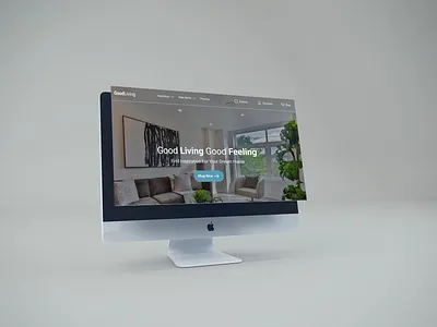GoodLiving (Furniture Shop) app branding design game graphic design icon illustration logo typography ui ux vector