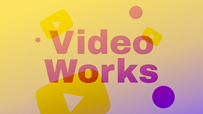 Video portfolio design graphic design montage video