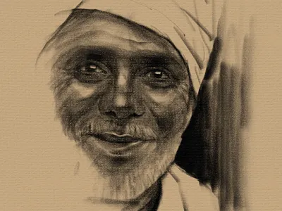 Rough Pencil Sketch artist artwork illustration portrait art sketch sketchbook