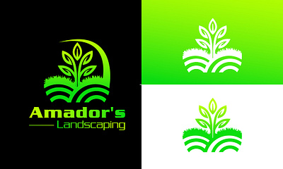 Landscape Logo business logo company logo design freelance graphic design illustration land landscape logo leaf logo logo logo branding logo design logo design illustrator minimal logo nature logo tree logo typhograpy unique logo