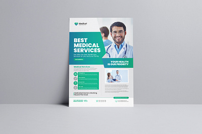Healthcare & Medical Flyer Template emergency flyer graphic design medical flyer template treatment