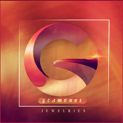 Glamours graphic design logo