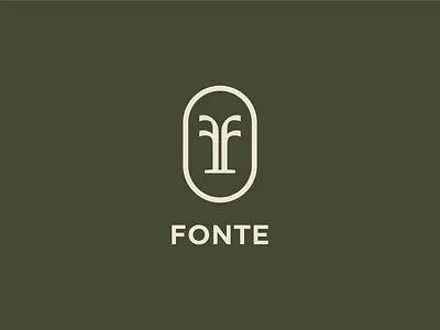 Fonte - Logo Design brand design brand identity branding custom design lettering logo logo design logomark logotype minimal restaurant typography visual identity visual identity design