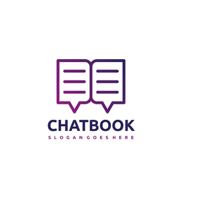 Chat book Logo 3d animation branding design graphic design illustration logo ui vector