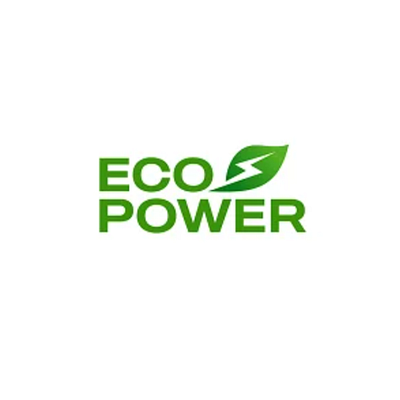 Eco Power Logo 3d animation design graphic design illustration logo ui