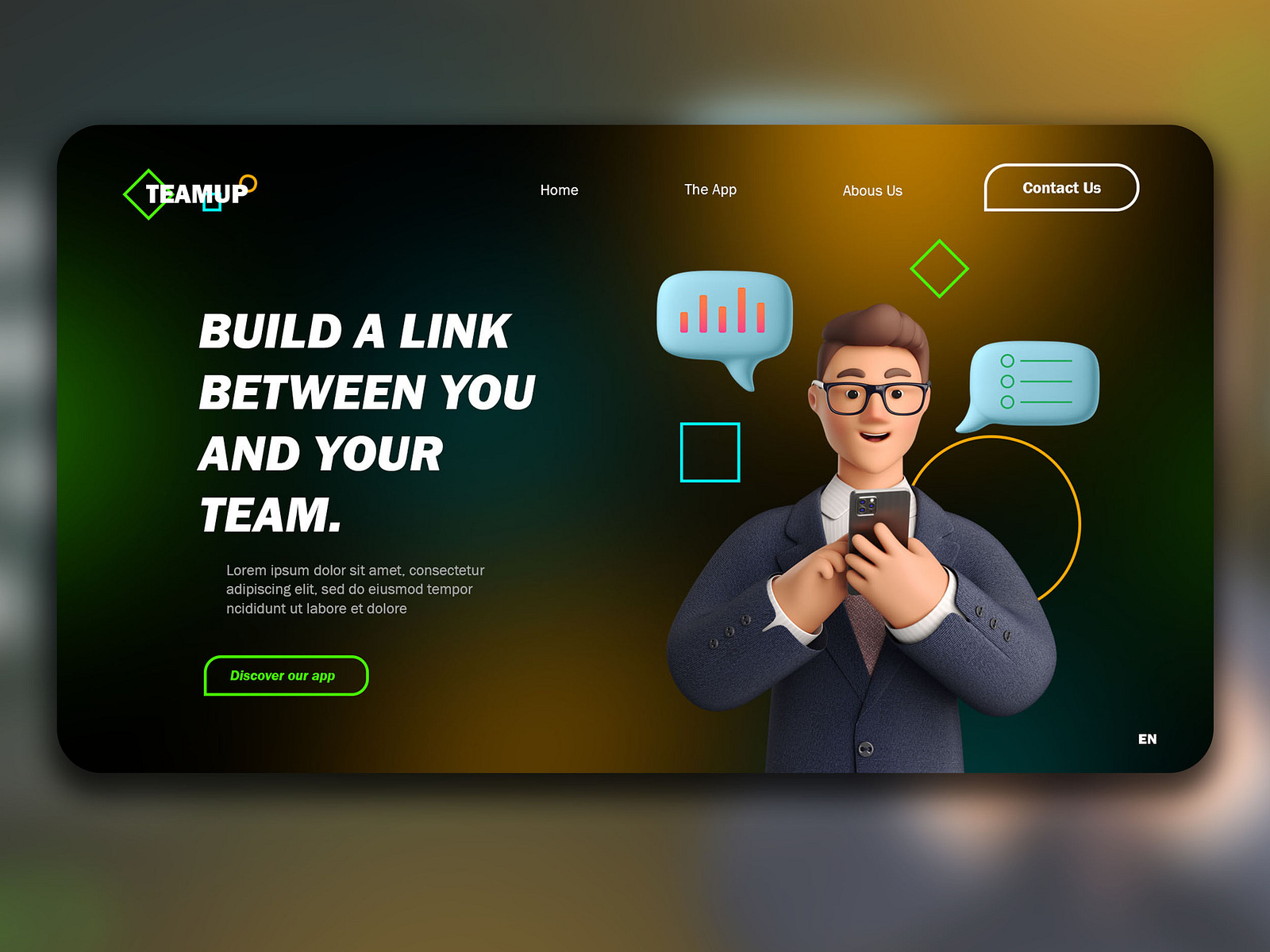 Messaging web app design by Luca Deguin on Dribbble