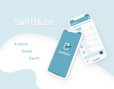 Swiftnote - Note taking iOS app app appdesign casestudy design figma ios leandesign portfolio ui uidesign uxdesign