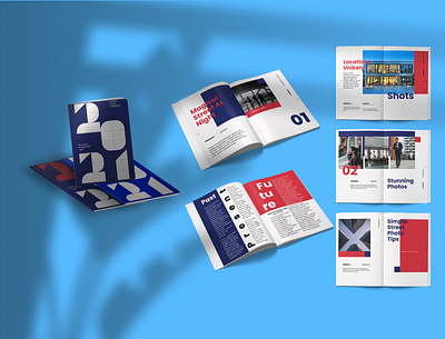 Magazine/Brochure art brochure collection concept creative design graphic design magazine media modern read series shadow social ui uiux ux visual design web design