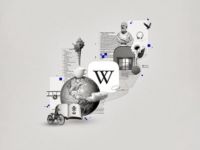 Wikipedia collage collage art collage digital collage maker collageart culture design editorial graphic graphicdesign illustration info wikipedia