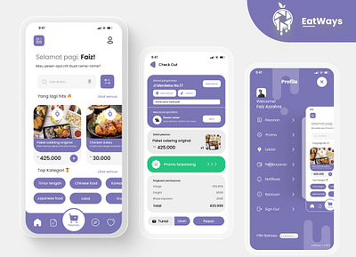 EatWays - Food Delivery ui