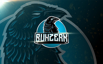 Crow Mascot Logo branding crow esport gaming illustration logo mascot sport logo vector
