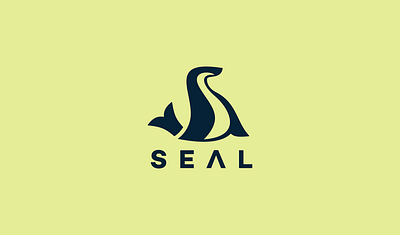 Seal "S" Minimalist Logo Design branding minimlist sea lion seal seal logo seals seel